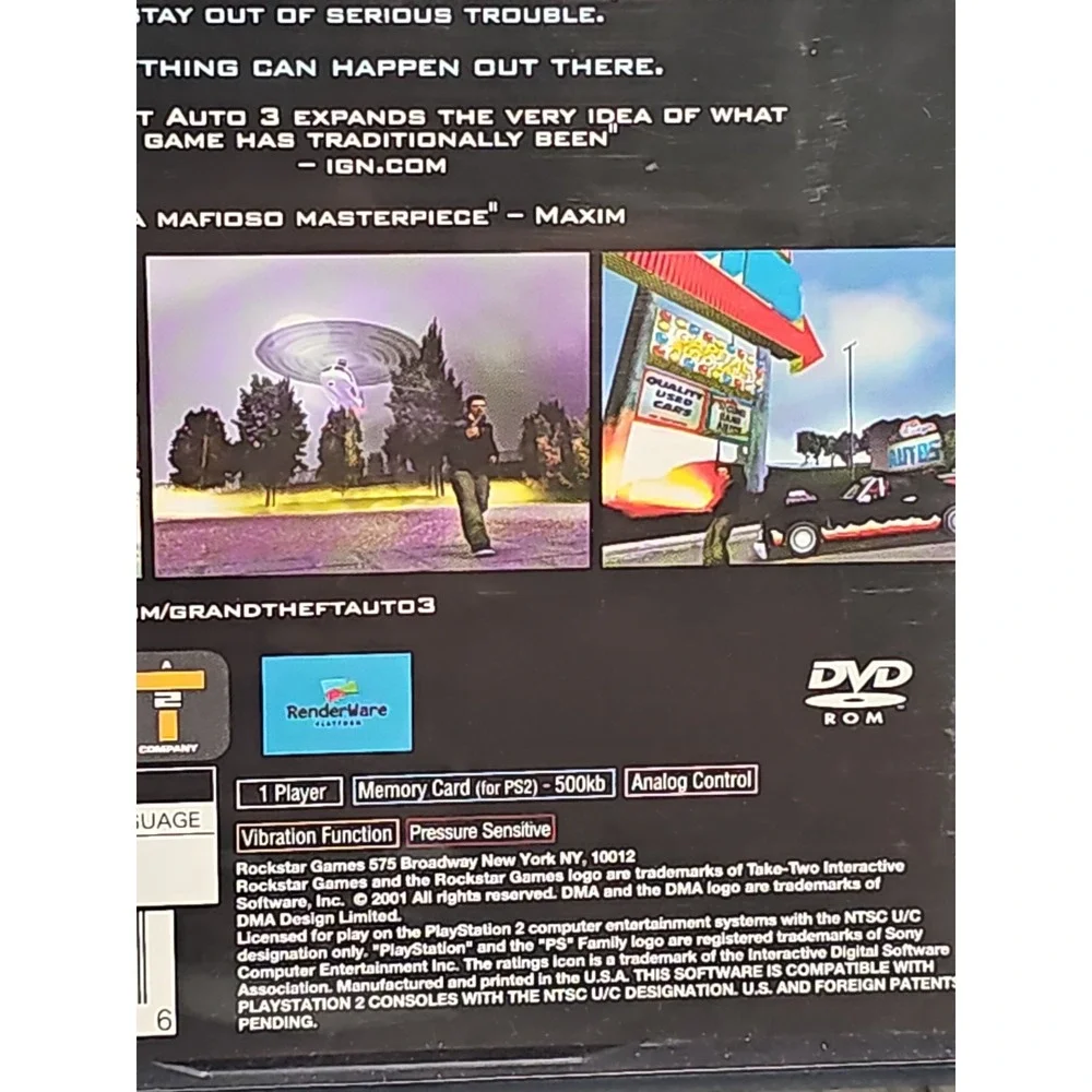 Grand Theft Auto 3 - Sony PlayStation 2